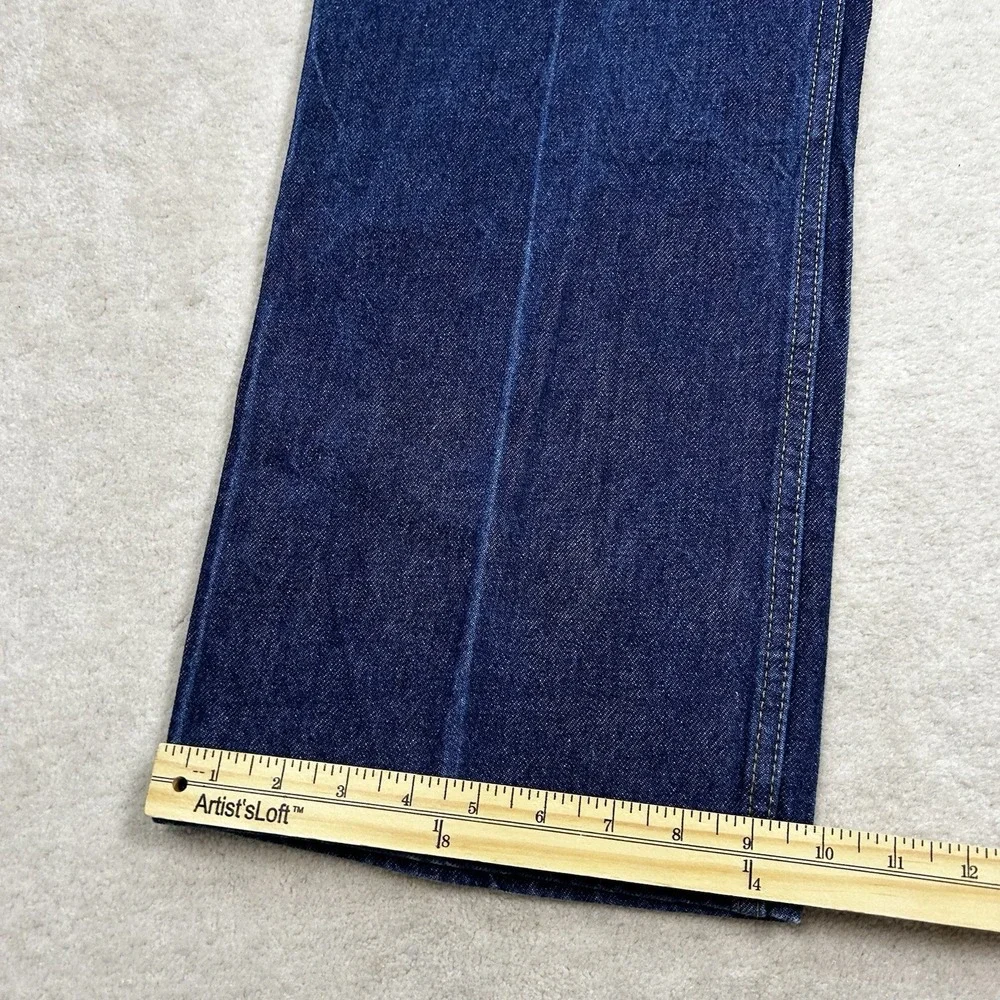 Vintage 90s Levi's 517 Bootcut Denim Jeans 40x30 Made In USA Dark Indigo